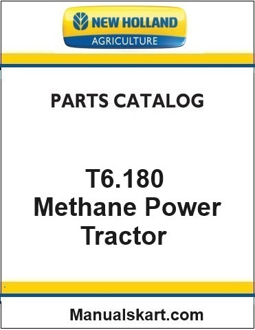 New Holland T6.180 Methane Power Tractor Pdf Parts Catalog Manual