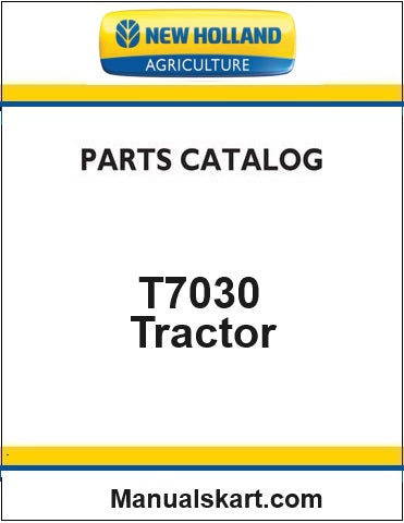 New Holland T7030 Autocommand Tractor Pdf Parts Manual