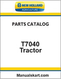 New Holland T7040 Autocommand Tractor Pdf Parts Manual