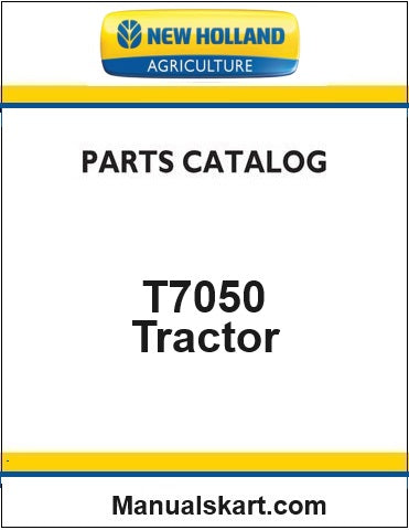 New Holland T7050 Autocommand Tractor Pdf Parts Manual