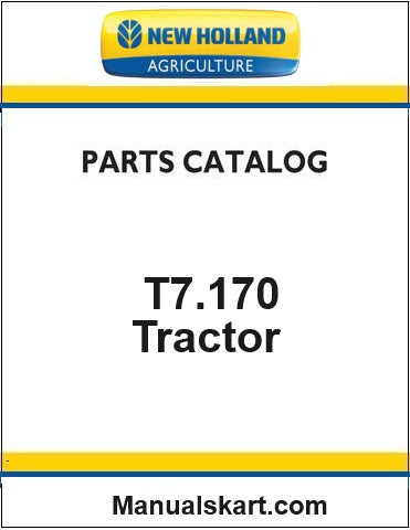 New Holland T7.170 Autocommand Tractor Pdf Parts Catalog Manual