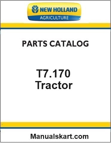 New Holland T7.170 Power Command Tractor Pdf Parts Catalog Manual