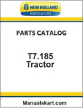 New Holland T7.185 Power Command Tractor Pdf Parts Catalog Manual