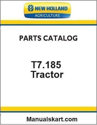 New Holland T7.185 Range Command Tractor Pdf Parts Catalog Manual