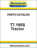 New Holland T7.195S Standard Tractor Pdf Parts Manual (Stage V)
