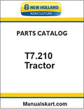 New Holland T7.210 Tractor Pdf Parts Catalog Manual (Auto Command)