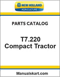 New Holland T7.220 Tractor Pdf Parts Catalog Manual