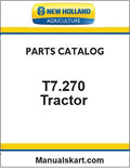 New Holland T7.270 Autocommand Tractor Pdf Parts Manual