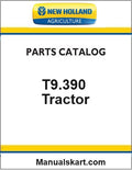 New Holland T9.390 Tractor Pdf Parts Catalog Manual