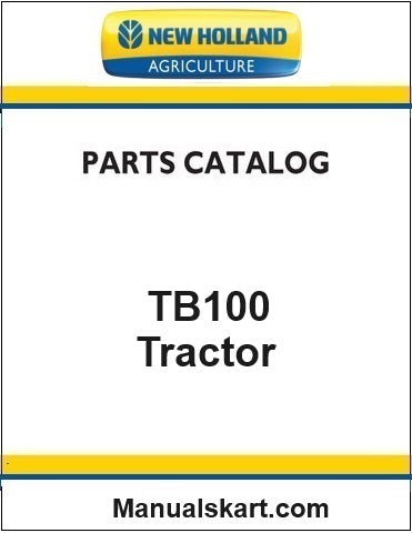 New Holland TB100 Tractor Pdf Parts Catalog Manual