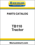 New Holland TB110 Tractor Pdf Parts Catalog Manual