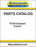 New Holland TC18 Compact Tractor Pdf Parts Catalog Manual