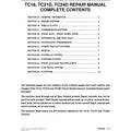 New Holland TC18, TC21D, TC24D Tractor Pdf Repair Service Manual (p. Nb. 87012847)