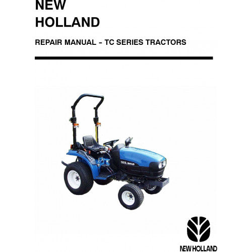 New Holland TC18D, TC21D TC Series Tractor Pdf Repair Service Manual (P. Nb. 6045507100)