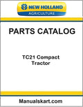 New Holland TC21 Compact Tractor Pdf Parts Catalog Manual
