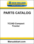 New Holland TC24D Compact Tractor Pdf Parts Catalog Manual