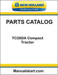 New Holland TC26DA Compact Tractor Pdf Parts Catalog Manual