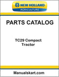New Holland TC29 Compact Tractor Pdf Parts Catalog Manual
