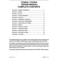 New Holland TC29DA, TC33DA Tractors Pdf Repair Service Manual (p. Nb. 87057407)