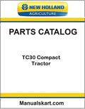 New Holland TC30 Compact Tractor Pdf Parts Catalog Manual
