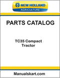New Holland TC35 Compact Tractor Pdf Parts Catalog Manual