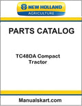 New Holland TC48DA Compact Tractor Pdf Parts Catalog Manual