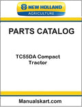 New Holland TC55DA Compact Tractor Pdf Parts Catalog Manual
