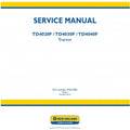 New Holland TD4020F, TD4030F, TD4040F Tractor Pdf Repair Service Manual (pub No. 47621082 October 2013)