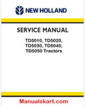 New Holland TD5010, TD5020, TD5030, TD5040, TD5050 Tractors Pdf Repair Manual (p. Nb. 84176561b)