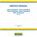 New Holland TD60 Straddle, TD70 Straddle, TD80 Straddle, TD90 Straddle, TD95 Straddle Tractor Pdf Repair Service Manual (P. Nb. 48047633)
