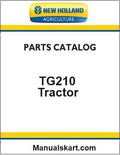 New Holland TG210 Tractor Pdf Parts Catalog Manual (North America)