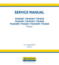 New Holland TK4020F, TK4020V, TK4030, TK4030F, TK4030V, TK4040, TK4040M, TK4050, TK4050M, TK4060 Tractor Pdf Repair Service Manual