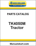 New Holland TK4050M Crawler Tractor Pdf Parts Catalog Manual