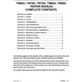 New Holland TN60A, TN70A, TN75A, TN85A, TN95A Tractor Pdf Repair Service Manual (p. Nb. 87393899)