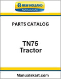 New Holland TN75 Tractor Pdf Parts Manual (Standard)