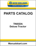 New Holland TN85DA Deluxe Tractor Pdf Parts Catalog Manual