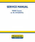 New Holland TN90F Tractor Pdf Repair Service Manual