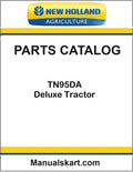 New Holland TN95DA Deluxe Tractor Pdf Parts Catalog Manual