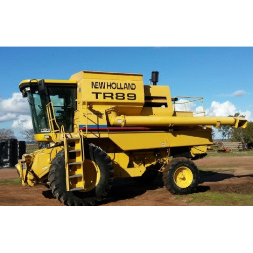 New Holland TR89, TR99 Combine Harvester Pdf Repair Service Manual (p. Nb. 86589290)