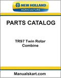 New Holland TR97 Twin Rotor Combine Pdf Parts Catalog Manual