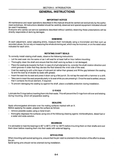 New Holland C245 Compact Track Loader Pdf Repair Service Manual (Tier 4b)