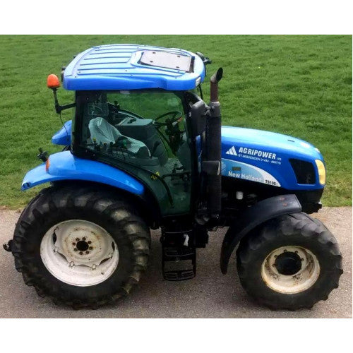 New Holland TS100A TS110A TS115A TS125A TS130A TS135A T6010 T6020 T6030 T6050 T6070 Covers Delta And Plus Tractor Pdf Repair Service Manual (p. Nb. 87693272) 2