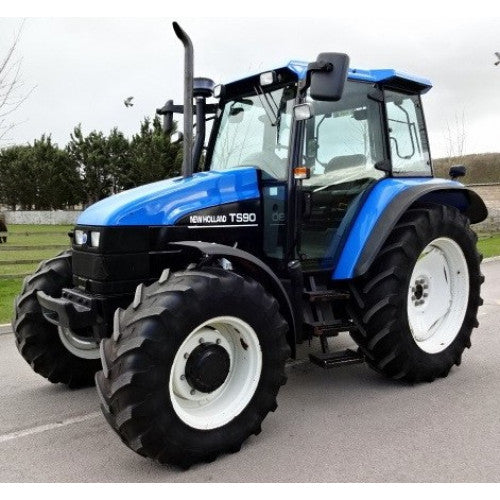 New Holland TS90 TS100 TS110 Tractor Pdf Repair Service Manual (p. Nb. 86572172)