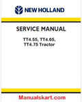 New Holland TT4.55, TT4.65, TT4.75 Tractor Pdf Repair Manual (p. Nb. 47969434)