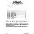 New Holland TT60A TT75A Tractors Pdf Repair Service Manual (p. Nb. 84154801)