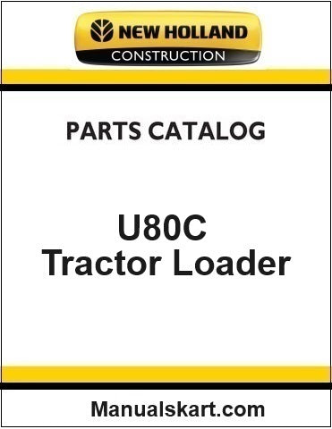 New Holland U80C Loader Landscaper Pdf Parts Catalog Manual Download