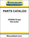 New Holland VN2090 Grape Harvester Pdf Parts Catalog Manual