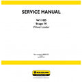 New Holland W110D Wheel Loader Pdf Repair Service Manual (p. Nb. 48083725)