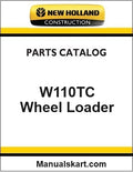 New Holland W110TC Wheel Loader Pdf Parts Catalog Manual Download