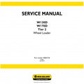 New Holland W130D, W170D Wheel Loader Pdf Repair Service Manual (p. Nb. 48083744)